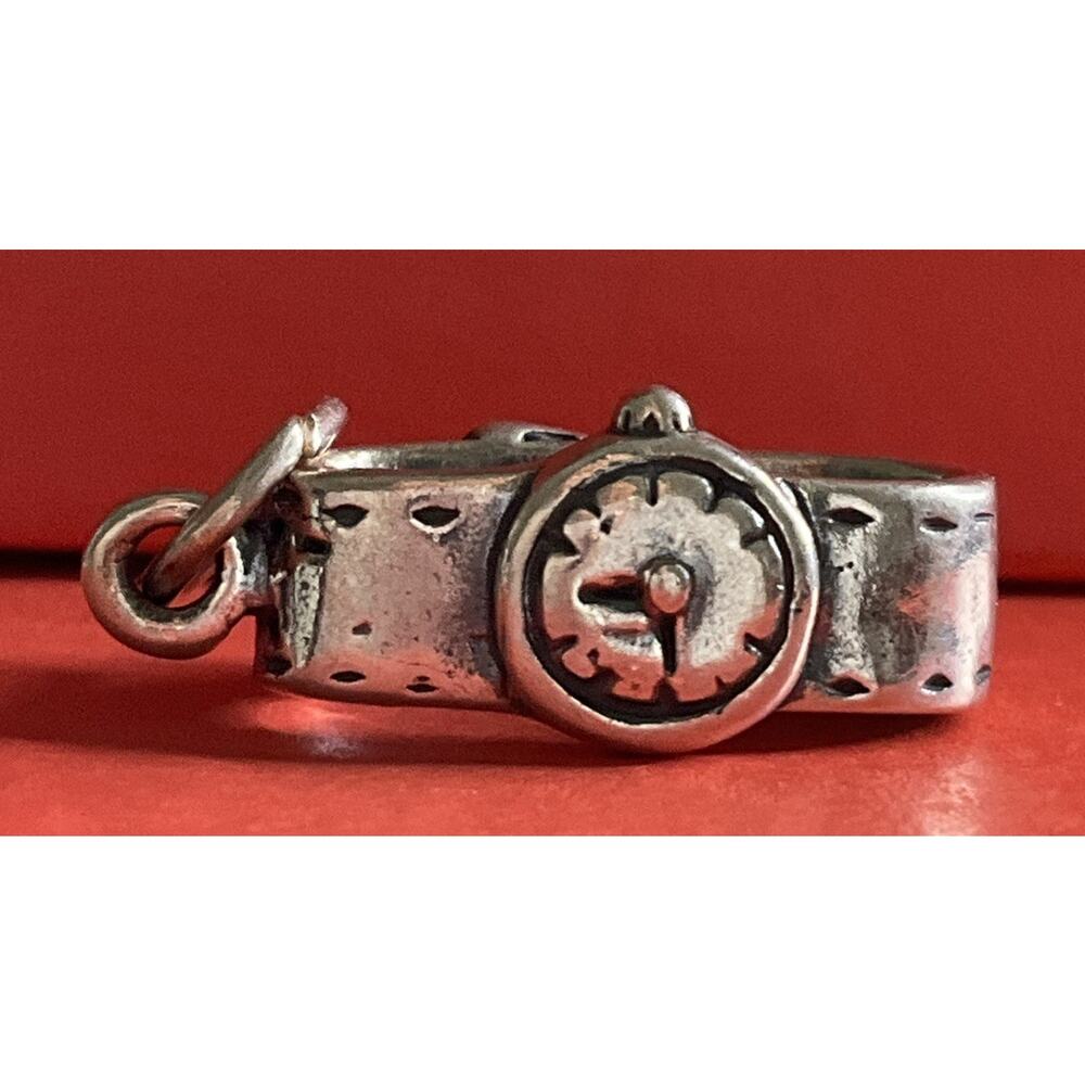 925 Sterling Silver Wrist Watch Charm